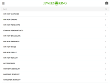 Tablet Screenshot of jewelzking.com